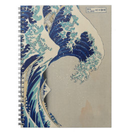 Hokusais Große Welle in Kanagawa (1760-1849) Notizblock