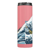 Hokusais große Welle vor Kanagawa Thermosbecher (Rückseite)