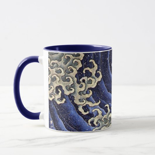 Hokusais maskuline Wave Tasse (Links)