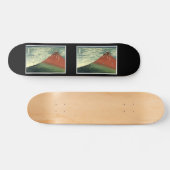 Hokusais Ukiyo-e South Wind Clear Sky oder Red Fuj Skateboard (Horizontal)