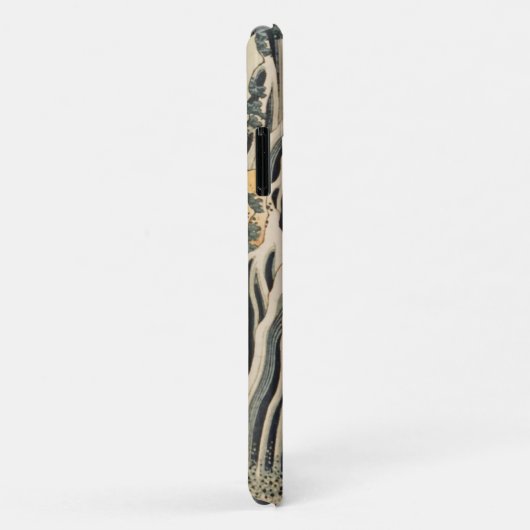 Hokusais Wasserfälle Kirifuri Case-Mate iPhone Hülle (Hinten/Rechts)