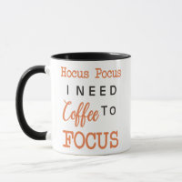 Hokuspokus, benötige ich Kaffee zu fokussieren