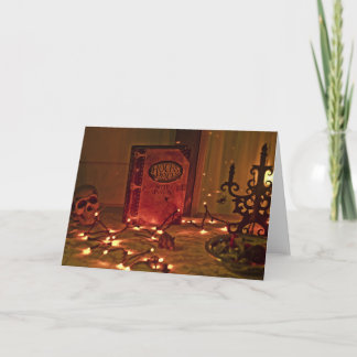 Hokuspokus-Halloween-Gruß-Karte Karte