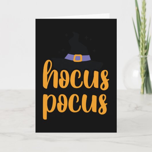 Hokuspokus Karte (Vorderseite)