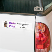 HokyPoky, Typ-Autoaufkleber Autoaufkleber (Auf Lkw)