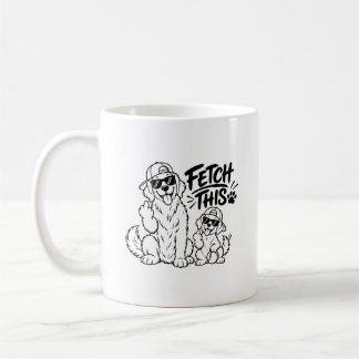 HOL DAS Lustiger Hunde-Vater-Geschenk Lustiger Hun Kaffeetasse
