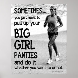 Hol deine großen Girl-Panys hoch Poster