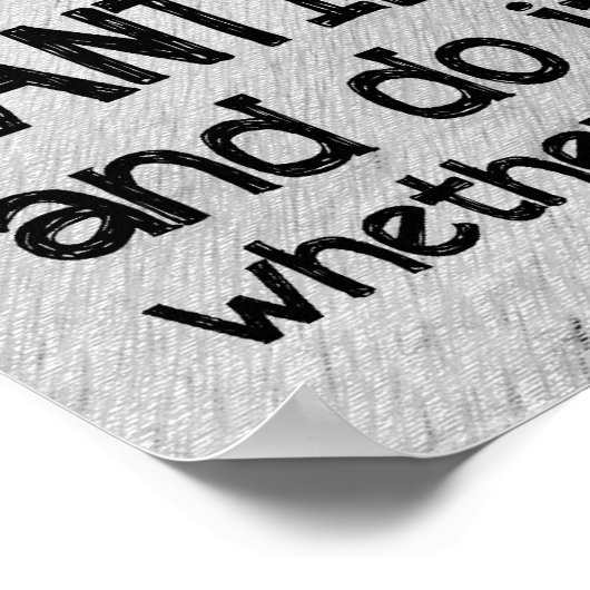 Hol deine großen Girl-Panys hoch Poster (Ecke)