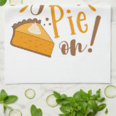 Hol deinen Kuchen an! Geschirrtuch (Gefaltet)