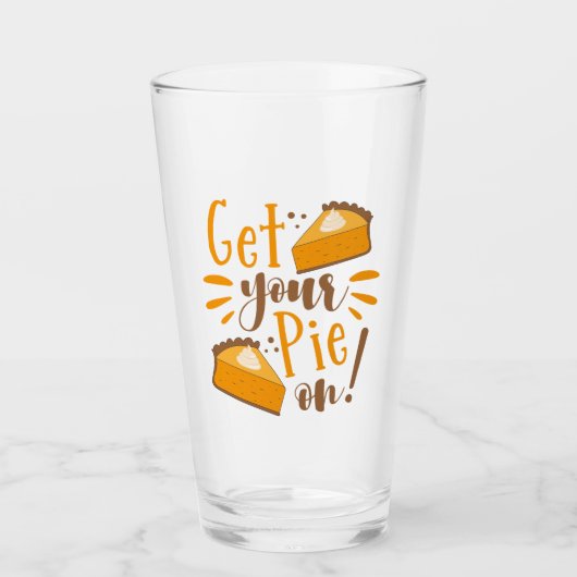Hol deinen Kuchen an! Glas (Vorderseite)