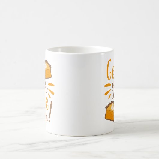 Hol deinen Kuchen an! Kaffeetasse (Mittel)