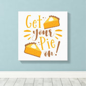 Hol deinen Kuchen an! Leinwanddruck (Insitu (Holzboden))