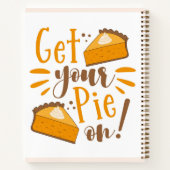 Hol deinen Kuchen an! Notizblock (Rückseite)