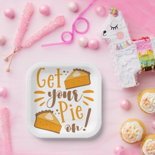 Hol deinen Kuchen an! Pappteller (Party)