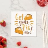 Hol deinen Kuchen an! Serviette (Beispiel)