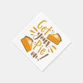 Hol deinen Kuchen an! Serviette (Ecke)