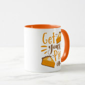 Hol deinen Kuchen an! Tasse (VorderseiteRechts)