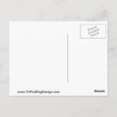 Hol dich bald! Boxer Male Postkarte (Rückseite)