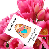 Hol dich bald Niedlich Sloth Begleitkarte