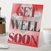 Hol dich bald Pedestal Sign Sockelschild (In Situ)