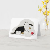 Hol dich bald! - Scham los Karte (Gelbe Blume)