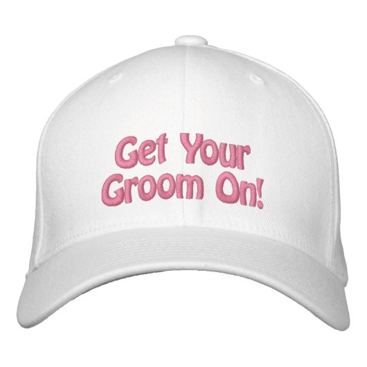 Hol dich! Dog Groomer Bestickte Kappe (Vorderseite)