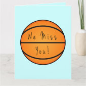 Hol dir bald Basketball auf Ball Team Big Karte (Vorderseite)