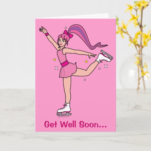 Hol dir bald das Ice Skaten Team Karte (Gelbe Blume)