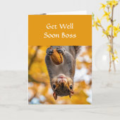Hol dir bald den Boss-Spaß auf dem Kopf! Karte (Gelbe Blume)