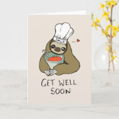 Hol Dir bald eine gute Karte mit Soup Sloth (Gelbe Blume)