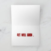 Hol dir bald einen lustigen Apfelarzt. Karte (Innenseite)