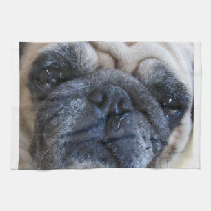 Hol dir bald einen tollen Mops-Hund Handtuch