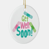 Hol dir bald mal ein Pflaster Keramik Ornament (Rechts)