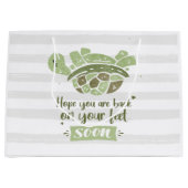 Hol dir bald Niedliche Tortoise Wains nähren Große Geschenktüte (Vorderseite)