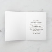 Hol dir bald Niedlichen Raccoon Tierspass Dankeskarte (Innenseite)