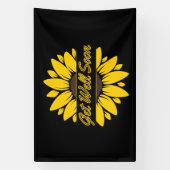 Hol dir bald Sunflower 4x6 Vinyl Banner (Vertikal)