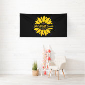 Hol dir bald Sunflower 4x8 Vinyl Banner (Insitu)