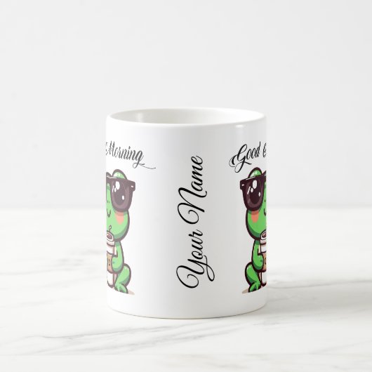 Hol dir das Glück mit unserem Adorable Keramik Fro Kaffeetasse (Mittel)