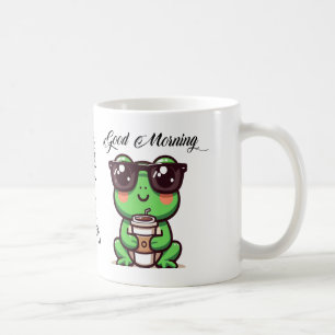 Hol dir das Glück mit unserem Adorable Keramik Fro Kaffeetasse