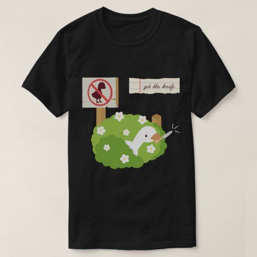 Hol dir das Messer T-Shirt (Design vorne)