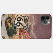 Hol dir deine Kicks auf Route 66 Phone Case (Rückseite (Horizontal))