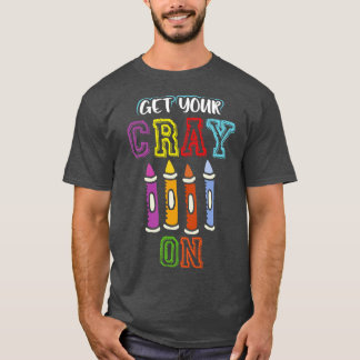 Hol dir deinen Cray auf dem Funny back to School T T-Shirt
