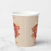 Hol dir deinen fettfreien Erntedank fertig Pappbecher (Rechts)