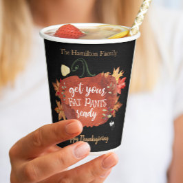 Hol dir deinen fettfreien Erntedank fertig Pappbecher
