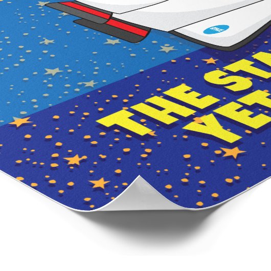 "Hol dir deinen Traum, Pythagoras" Poster (Ecke)