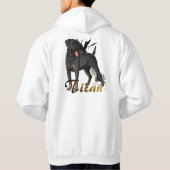 "Hol dir den Hoodie 'The Titan's Mark', ein Design (Rückseite)