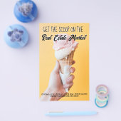 Hol dir den Scoop auf dem Echten Anwesen Flyer (Einzeln)