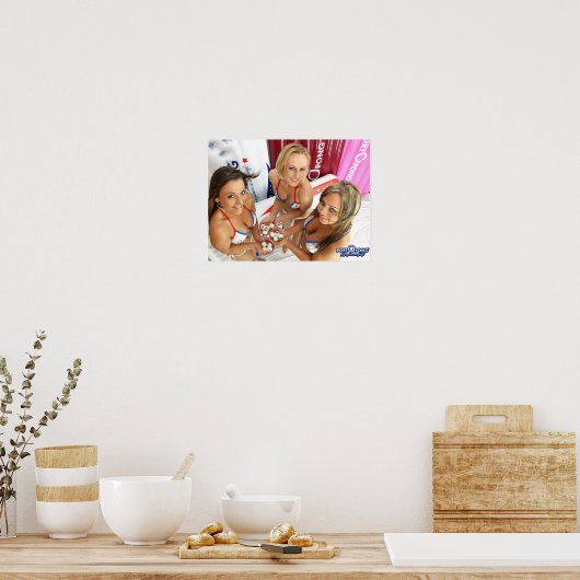 Hol dir die Bälle nieder | PORTOPONG Poster (Küche)