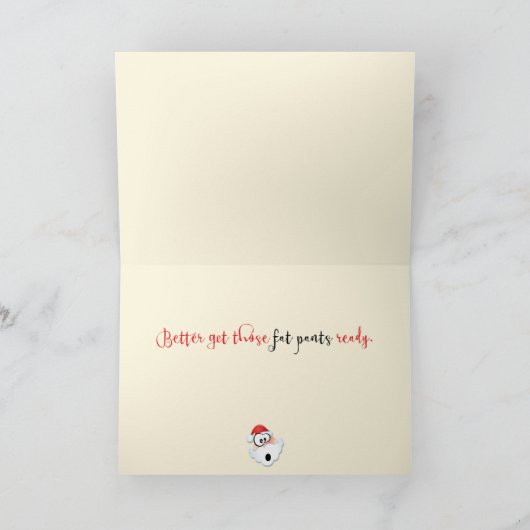 "Hol dir die fetten Pants fertig" Weihnachten (Innenseite)