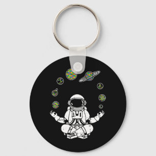 Hol dir diesen Yogastronauten-T - Shirt zum Geburt Schlüsselanhänger